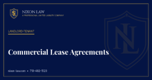 Commercial Lease Agreements - Nixon Law PLLC